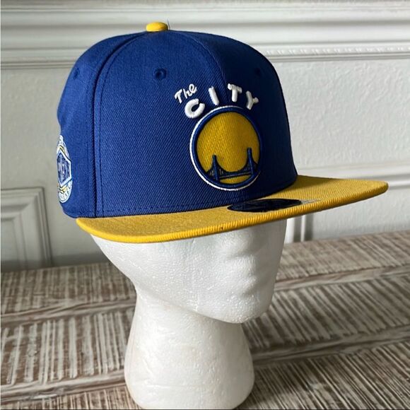 The City Warriors 47 Brand Blue Cap with Yellow Details - Picture 1 of 8